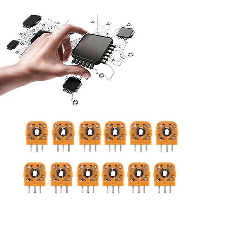30PCS Joystick Potentiometers Sensor Module Kit for Controllers 2.3Kohn 3D Thumbstick Axis Resistor