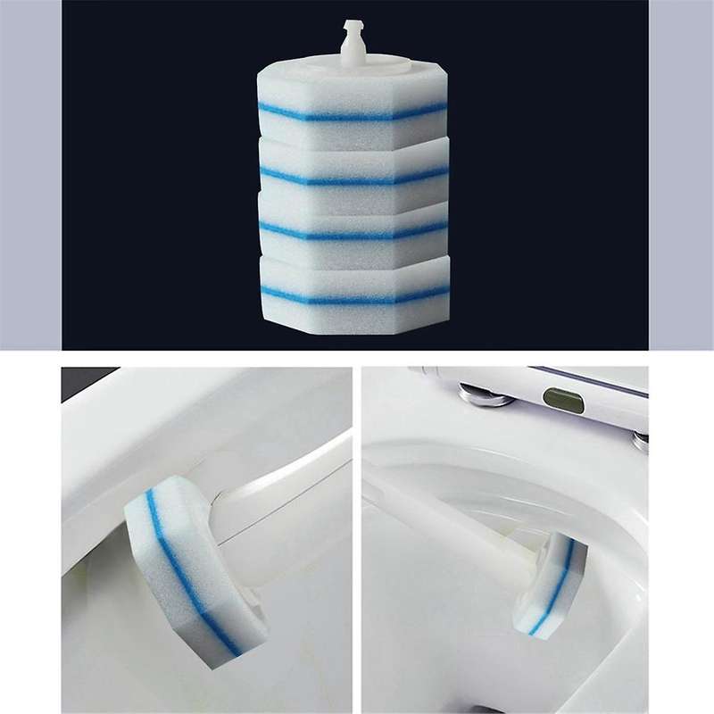 30Pcs Disposable Toilet Cleaning Syste Disposable Toilet Flushable Refill Brush