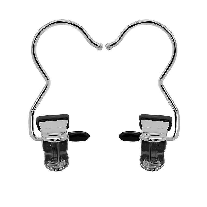 30pcs Legging Organizer for Closet Pants Hangers Space Saving Portable Stainless Steel Single Clips
