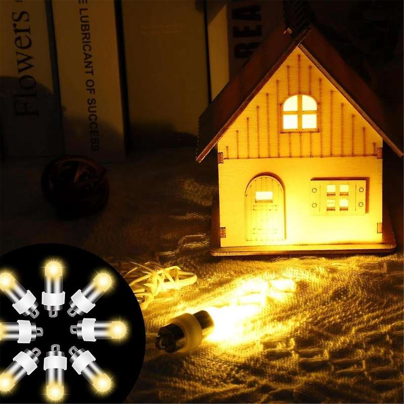 30Pcs LED Balloon Lights,Waterproof Mini LED Balloons Lights,Warm White for Paper Lantern, Balloon L
