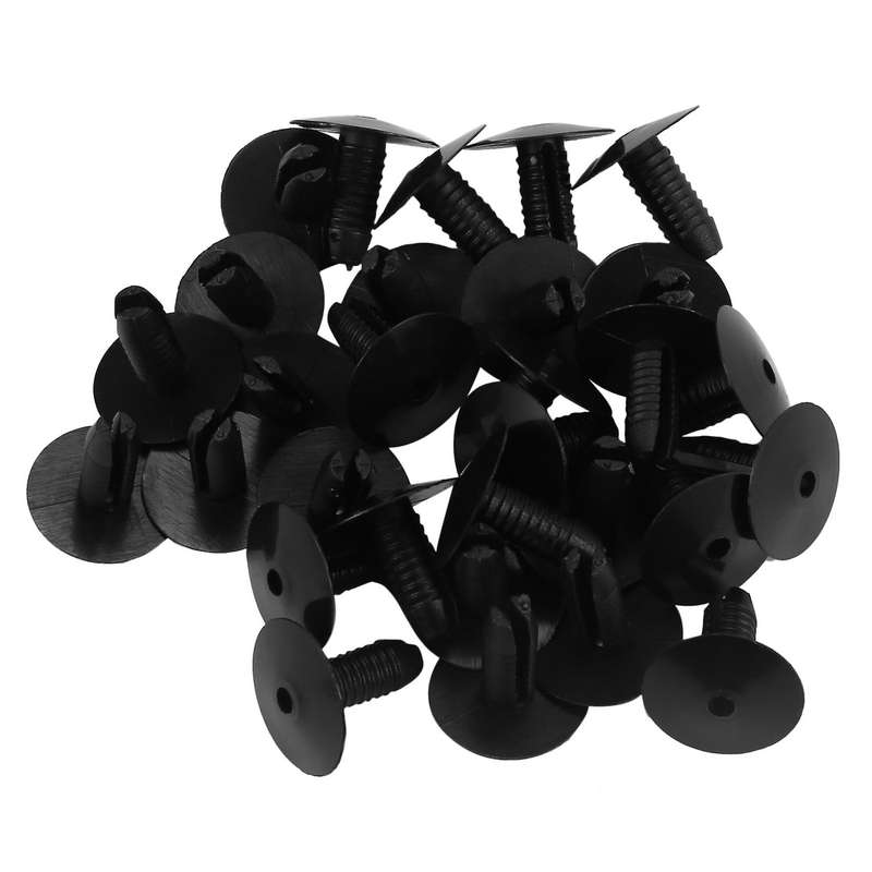 30pcs Plastic Bumper Mounting Rivet Body Trim Clip Compatible E30 E36 E46 E39 E38