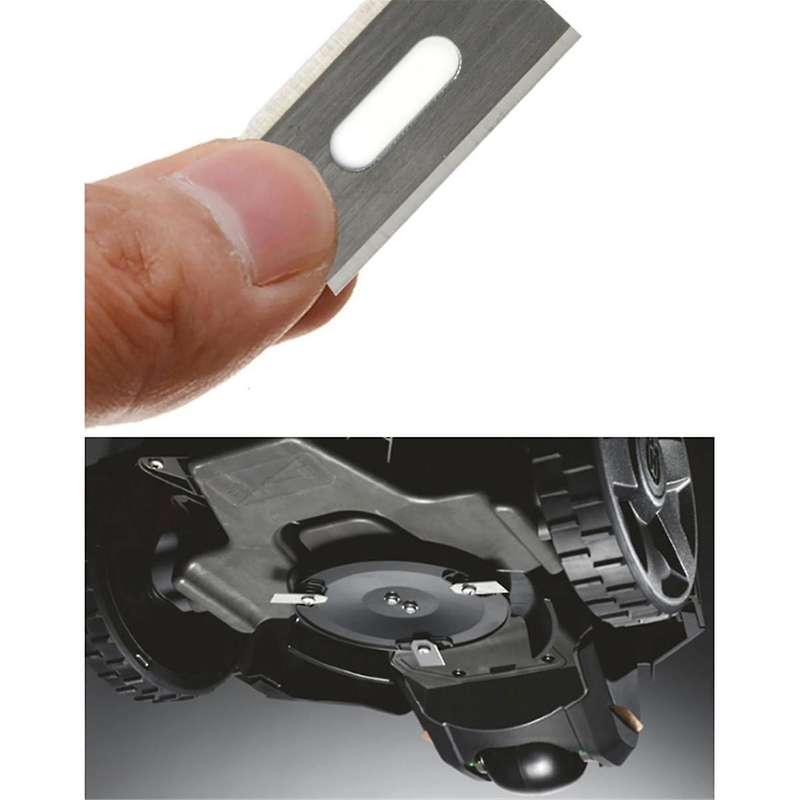 30PCS Trimmer Blade Lawn Mower Grass Replacement Trimmer Cutter Piece for /Garden Robotic