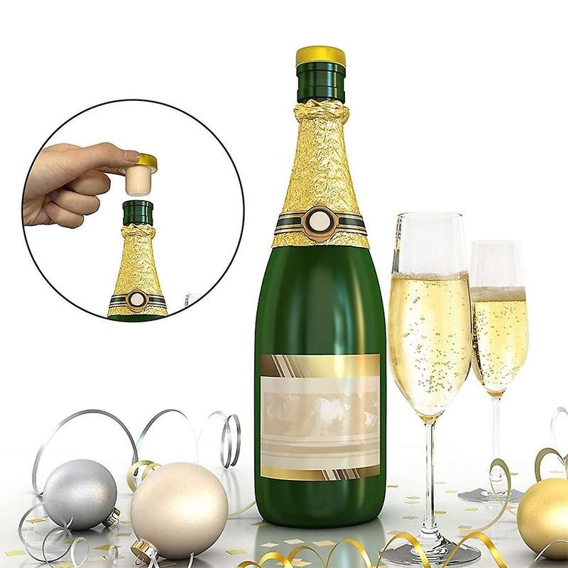 30pcs Wine Bottle Cork Stopper T Shaped Wine Stopper Tasting Cork Replacement Reusable Cork Glass B