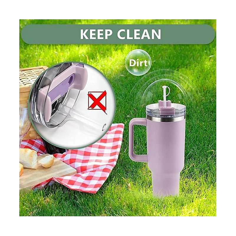 30pcs Silicone Anti-overflow Plug, Cup Lid Suction Cap Accompanying Cup Silicone Suction Cap Anti-le