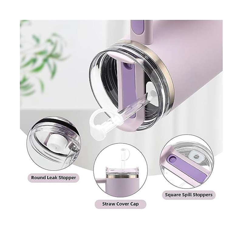 30pcs Silicone Anti-overflow Plug, Cup Lid Suction Cap Accompanying Cup Silicone Suction Cap Anti-le