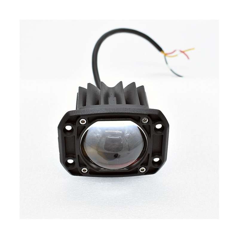 30w Yellow White Colour 12v Led Round Spotlight 3inch Front Bar Fog Light Suitable for Motorbikes B