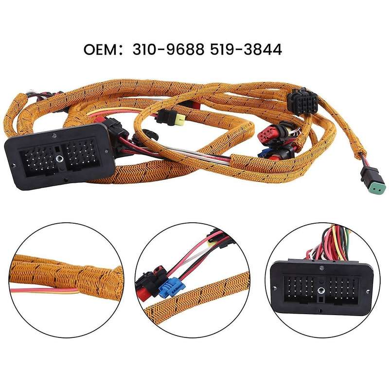 310-9688 Engine Wiring Harness for E311d E312d E313d Excavator C4.2 Engine 3109688 519-3844