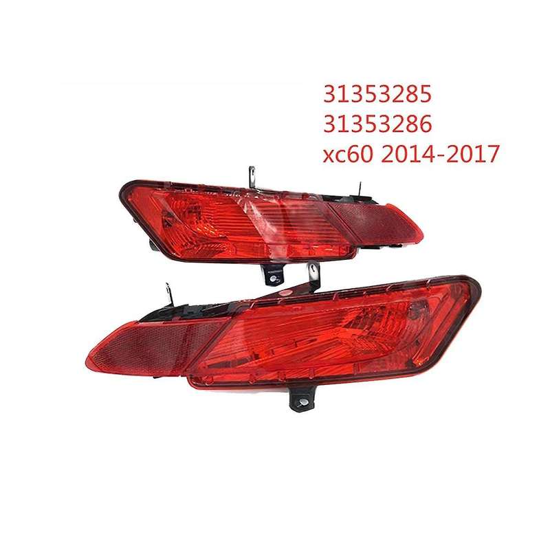 31353285 Left Rear Bumper Fog Light Reflector for Xc60 14-18 Parking Warning Taillights Lamp Reflect
