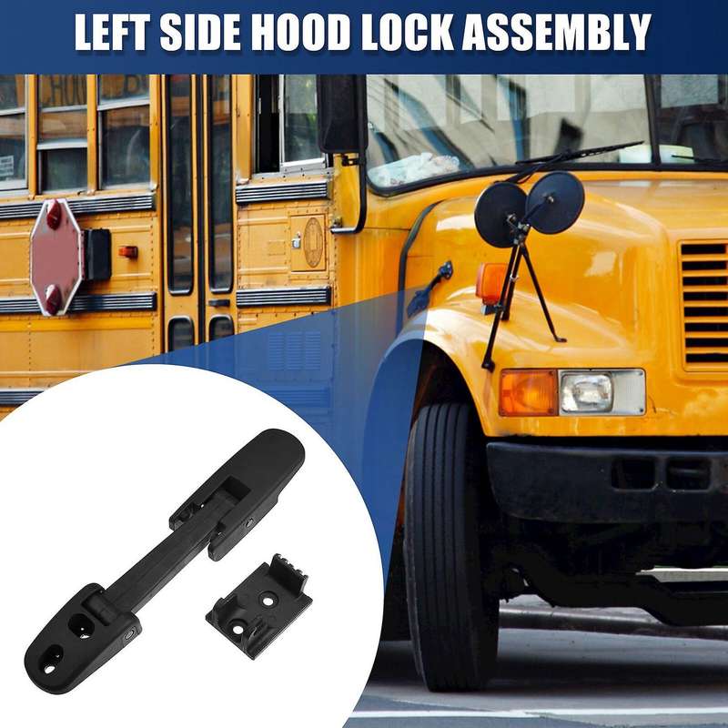 315-5503 Hood Latch Kit Driver Side for 02-11 Chn Cxn Granite Cv
