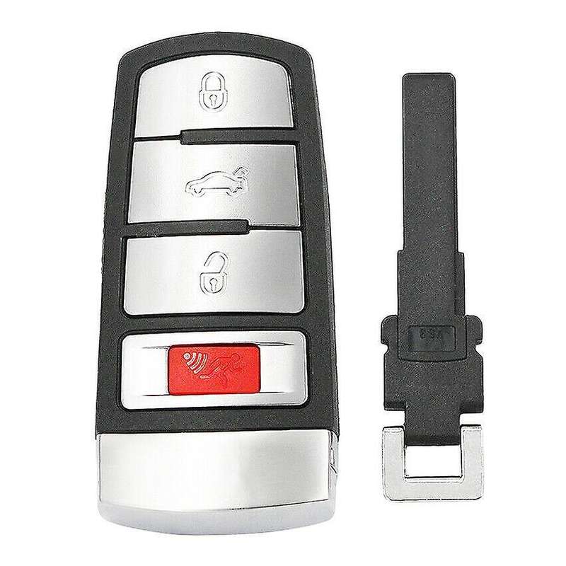 315Mhz 3+1 Buttons Car Remote Key Fob Smart Remote Key with ID48 Chip NBG009066T Fit for CC 2006-201