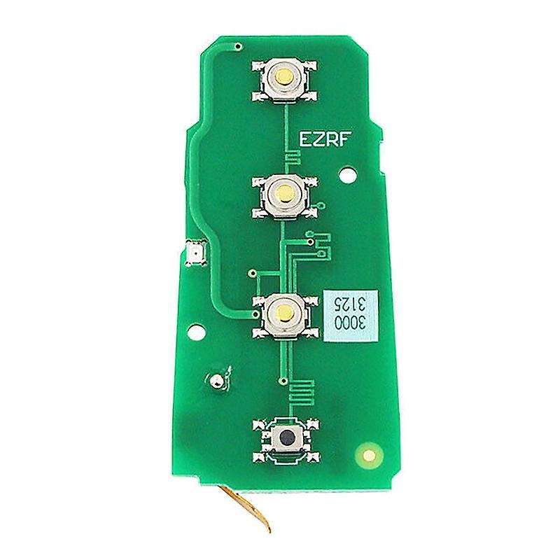 315Mhz 3+1 Buttons Car Remote Key Fob Smart Remote Key with ID48 Chip NBG009066T Fit for CC 2006-201
