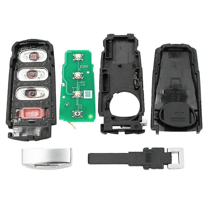 315Mhz 3+1 Buttons Car Remote Key Fob Smart Remote Key with ID48 Chip NBG009066T Fit for CC 2006-201
