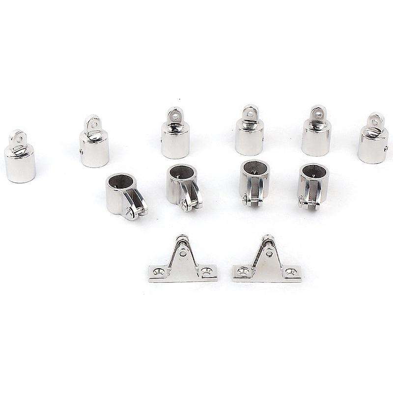 316 Stainless Steel 22mm 3-Bow Bimini Top Boat Stainless Steel Fittings Set Boat Accessories Marine