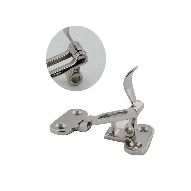 316 Stainless Steel Clip Deck Hasp Lock Deck Locker Shockproof Latch Fastener Hardware Yacht Accesso