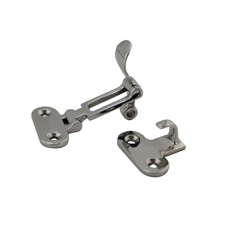 316 Stainless Steel Clip Deck Hasp Lock Deck Locker Shockproof Latch Fastener Hardware Yacht Accesso