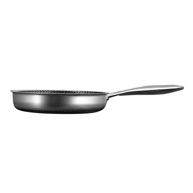 316 Stainless Steel Frying Pan Honeycomb Wok High Quality Pan Fried Steak Non Stick Pan General Stai