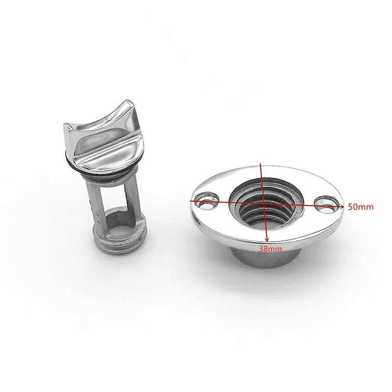 316 Stainless Steel Marine Stern Water Outlet 42mm Fill Caps Yacht Hardware Accessories,Boat Drain P