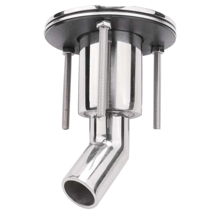 316 Stainless Steel Thru Hull Exhaust Skin Fitting Tube Pipe Socket Part of Air Heater for Boat Mari