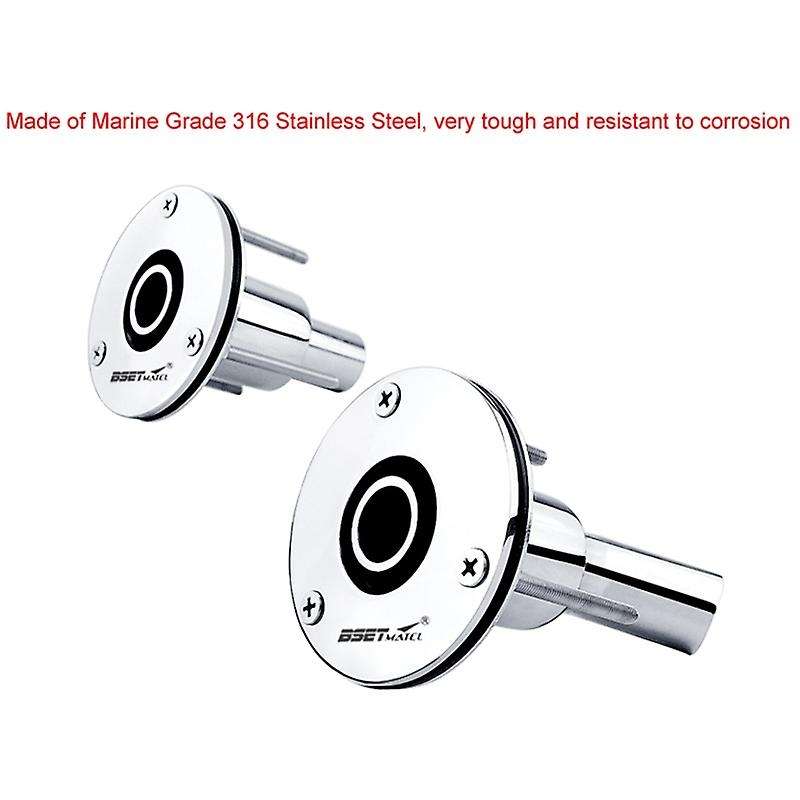 316 Stainless SteelThru Hull Exhaust Skin Fitting Tube Pipe Socket Hardware Part of Air Heater for M