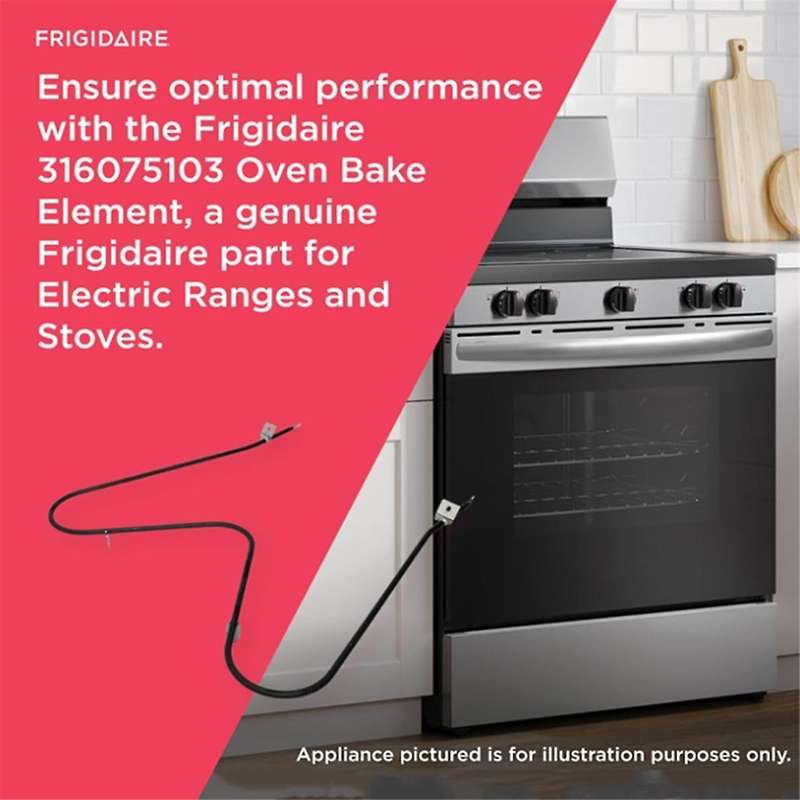 316075103 Oven Baking Elements Oven Baking Heating Elements 316075104 F83-455 316282600