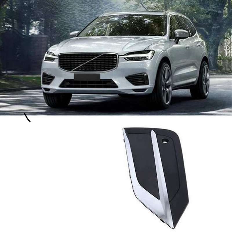 31694538 for XC60 MK2 2018-2021 Front Bumper Decorative Cover Fog Lamp Frame Panel Cover Grid 316945