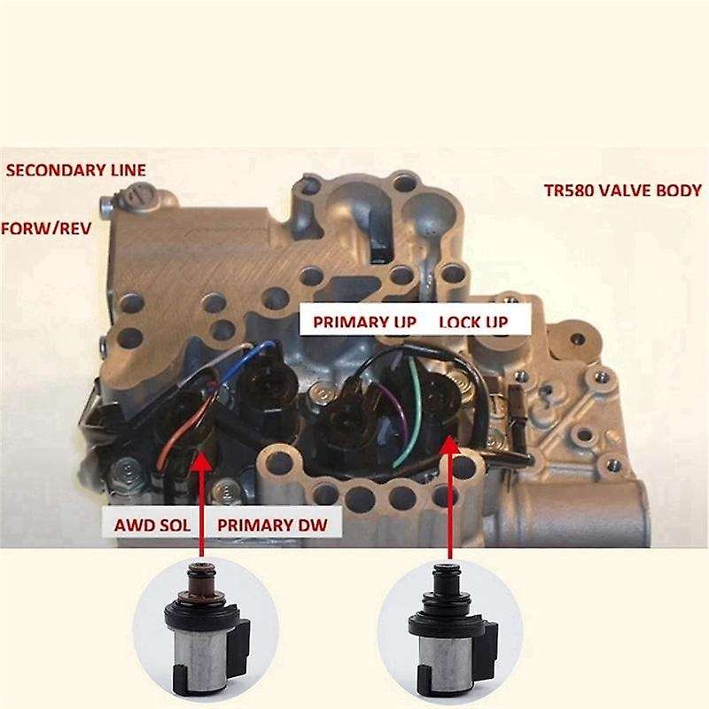 31825AA050 31825AA051 31825AA052 Automotive Torque Converter Lock-Up Solenoid 3.7+12.2-13.2 for Line