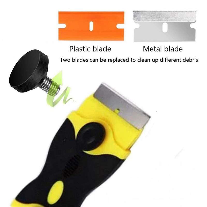 31-piece Multi- Scraper Scraper with 20 Plastic and 10 Metal Blades Scraper Cleaning Tools.