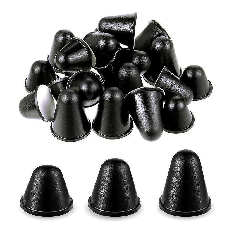 32 Pcs Conical Rubber Bumpers Black Cone Shaped Spacers 3 Different Sizes Self Adhesive Speaker Pads