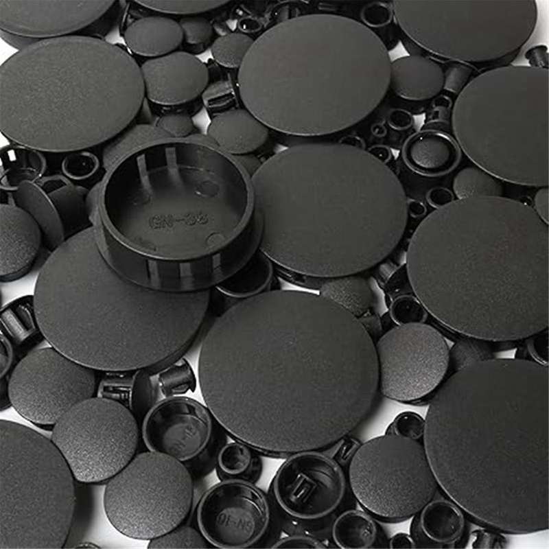 320 Plug Hole Plugs, Hole Cover Snap-in Keyhole Plugs, Panel Hole Plug Decorative Covers for Kitche