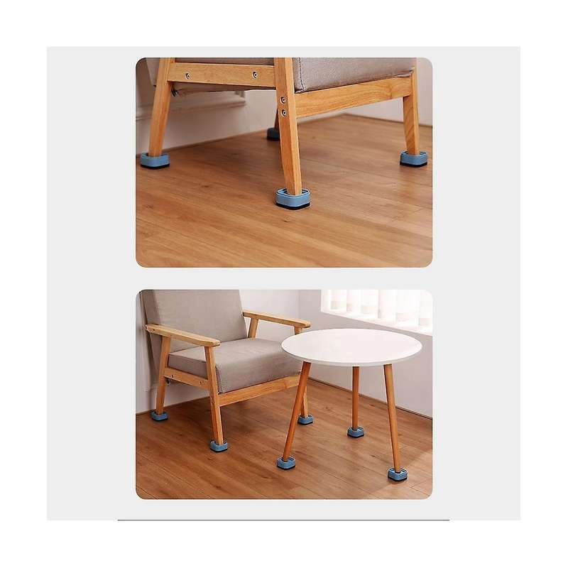 32 Pack Furniture Risers Bed Risers Desk Leg Risers,1.38 Inch Stackable Adjustable Heavy Duty Bed L