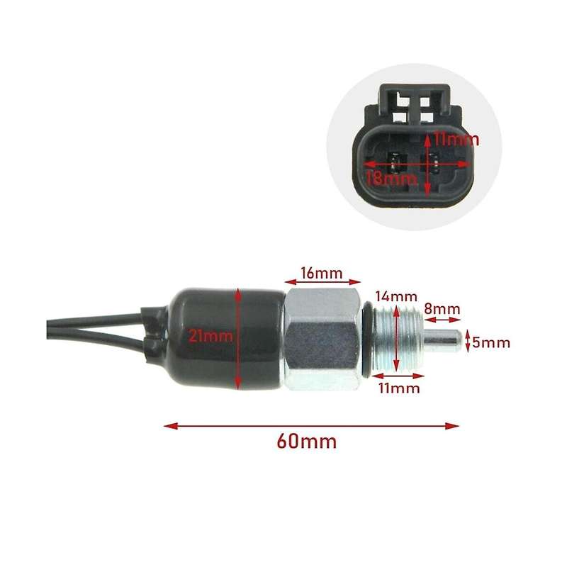 32005-21u1b 3200521u1b Reverse Light Switch for 240sx 300zx D21 200sx