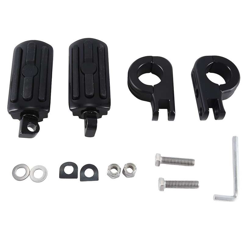 32mm Pedals Nails Footrests Motorcycle Accessories for Black