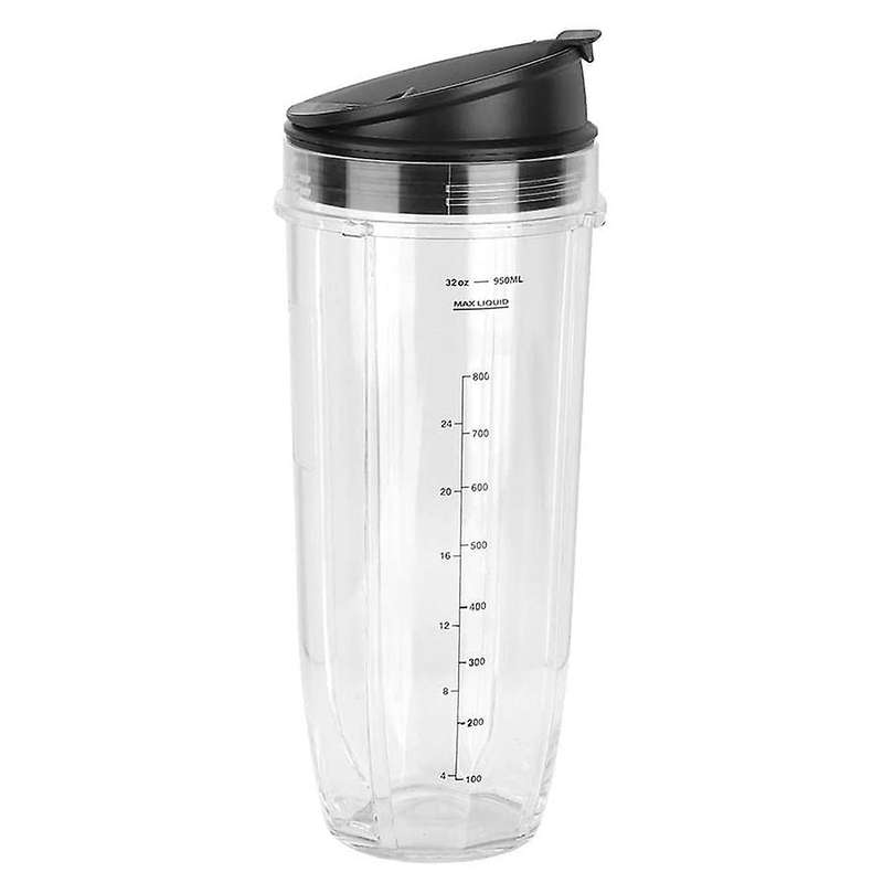 32Oz Replacement Blender Cups with Cup Lid 900Ml Large Capacity for 900W 1000W Blender Juicer