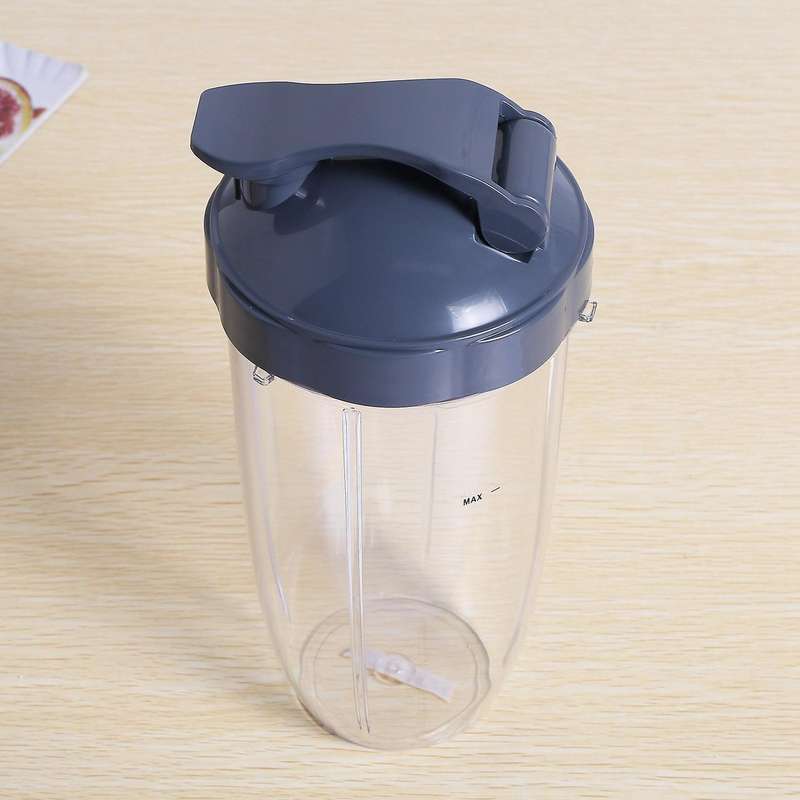 32Oz Replacement Cups with Flip Top to Go Lid for 600W and Pro 900W Blender (2 Pack)