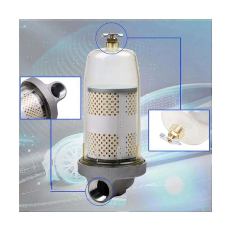 3307454s Fuel Tank Filter Reservoir Filter Fuel Filter Assembly Fuel Water Separator Automotive