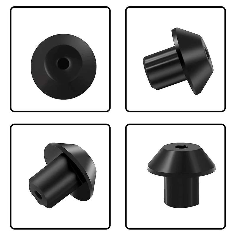 32pcs Wb2k101 Range Grate Rubber Feet Kit with Ken-more Stove Grate Bumpers Replace , 247410