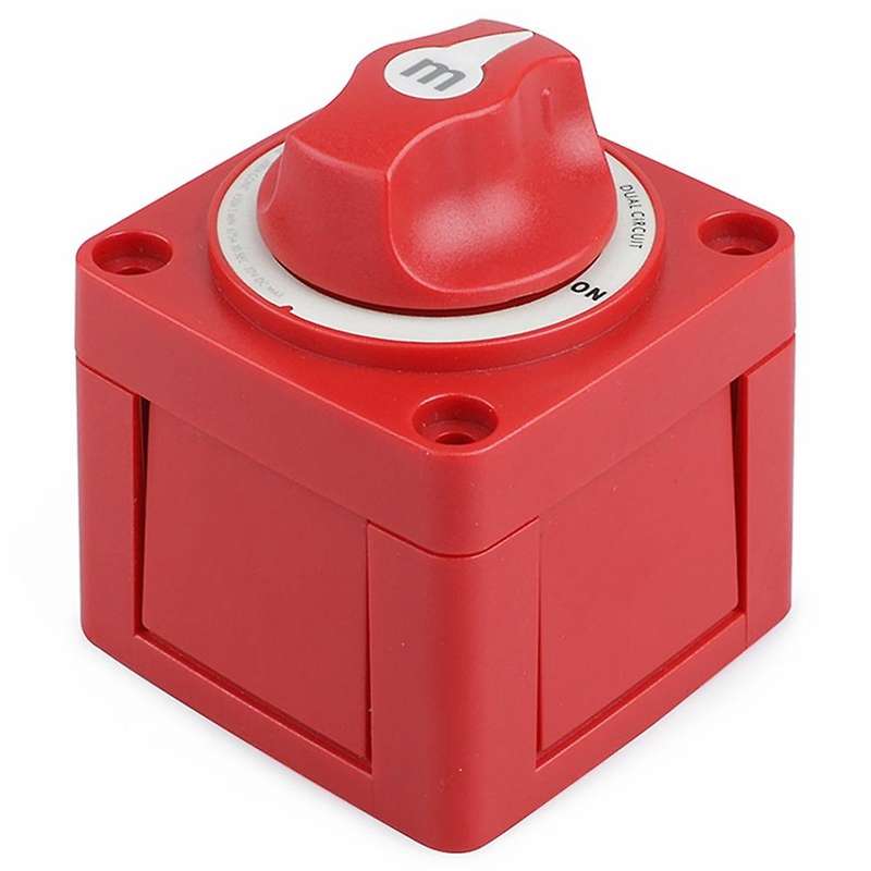 32V Battery Switch On/of Dual Circuit Waterproof Protected Marine Boat Battery Isolator Switches for