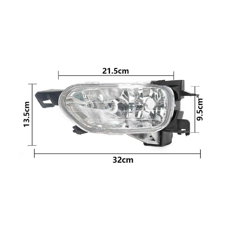 33951-s9a-003 33901-s9a-003 Headlight Fog Lamp Housing Front Bumper Lampshade Car for 2002 2003 2004