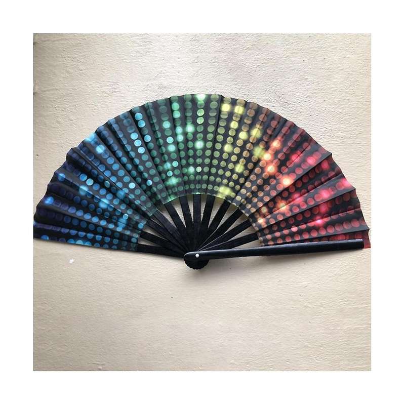 33cm Fan Ring Fan Bamboo Bone Fan Promotional Fan Folding Fan Folding Fan