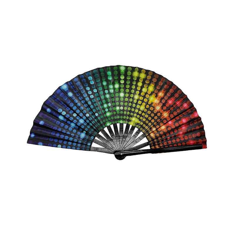 33cm Fan Ring Fan Bamboo Bone Fan Promotional Fan Folding Fan Folding Fan