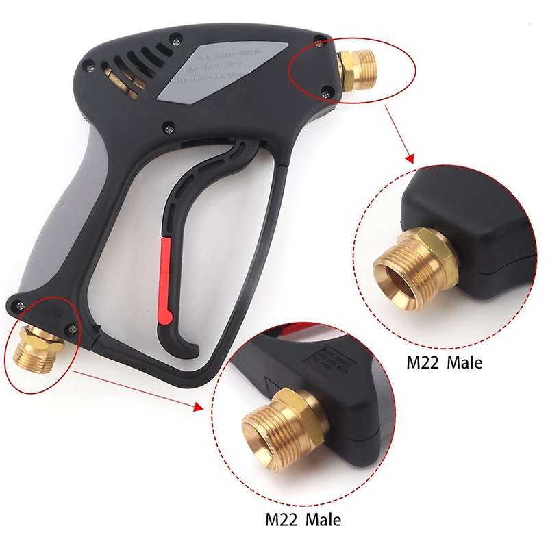 345bar 5000psi High Pressure Water Tool with M22 Inlet Outlet for HD HDS (Old Models) High Pressure