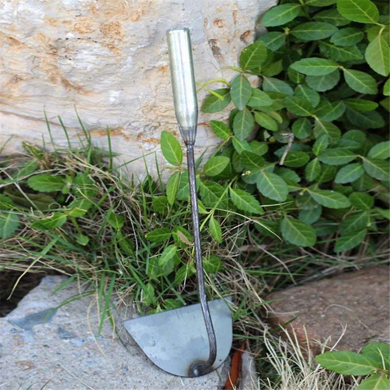 34x11.5cm Gardening Tools Hollow Hoe Garden Weeding Tool Hand Shovel Weeder Backyard Loose Soil Farm