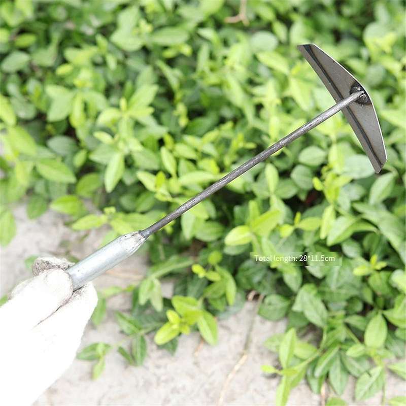 34x11.5cm Gardening Tools Hollow Hoe Garden Weeding Tool Hand Shovel Weeder Backyard Loose Soil Farm