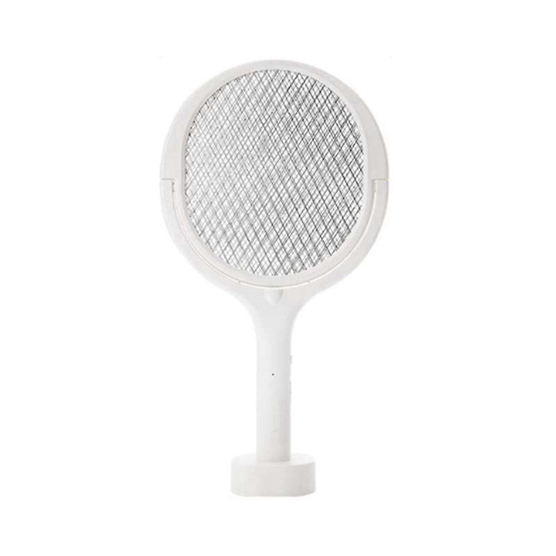 3500v 5in1 Mosquito Swatter Lamp Multicunctional Fly Swatter Angle Adjustable Electric Usb Rechargea