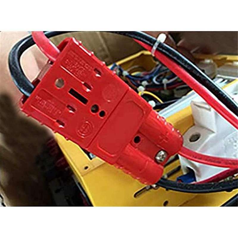 350a 2/0 Awg Battery Power Connector Cable Quick Connect Disconnect Kit for Anderson Connector For