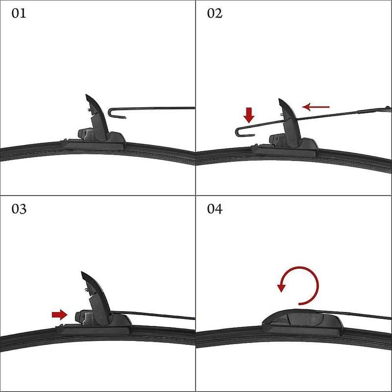 350X400MM Manual UTV Windshield Wiper 15.7 Inch Wiper Kit for Polaris RZR 800 900 1000 Can Am