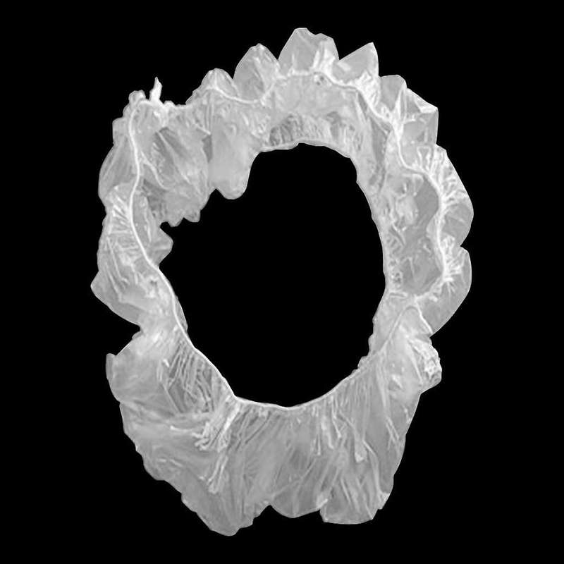 350Pcs Automobile Disposable Plastic Steering Wheel Cover 65cm Automobile Seat Cover Automobile