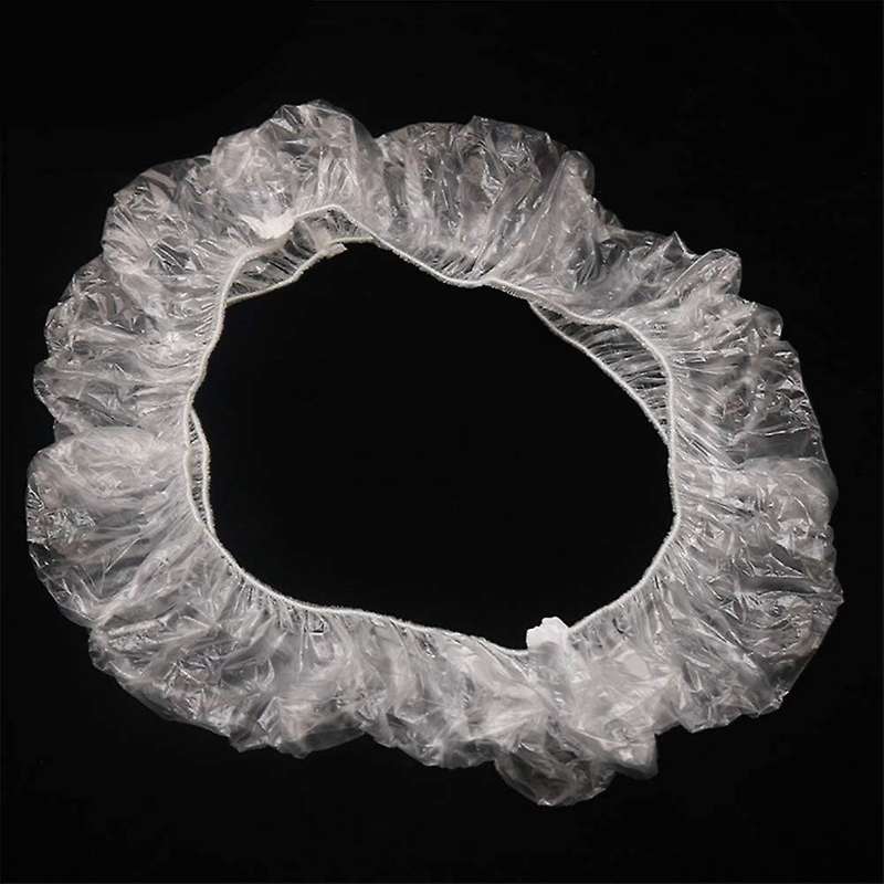 350Pcs Automobile Disposable Plastic Steering Wheel Cover 65cm Automobile Seat Cover Automobile