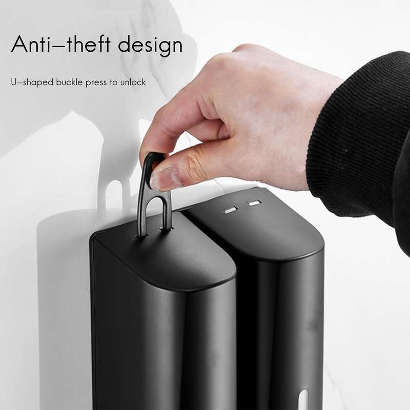 350Ml Soap Dispenser Bathroom Shower Gel Liquid Shampoo Dispenser