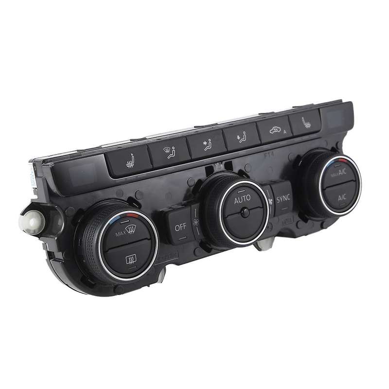 35D907044F Car Air Condition Control Switch Panel AC Seat Heater Switch for B7 CC Golf 6